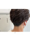 ナチュラル刈り上げショート