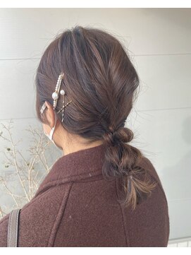 イースタイル 志都呂店(e-style com’s hair) ヘアセット#玉ねぎヘア#恒吉