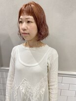 フェンヘアーアイス 中目黒(Fen.hair ici)&nbsp;ボブ　ブリーチ　ハイトーンボブ　ダブルカラー