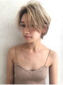 【LANY 横浜】かきあげクールショート×ブロンド