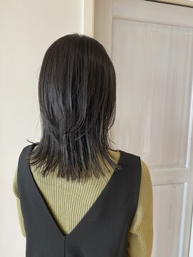 ヘアオーブロジック(HAIR orb LOGIC) 縮毛矯正 ウルフミディアム