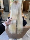 ブロンドヘアー!!