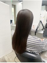 イレス 札幌円山店(IRESU) ドレスヘア/ショコラアッシュ/縮毛矯正・ストレート