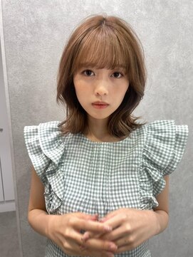 エジョン 八幡山店(Aejon) チョコレート大人ガーリー小顔プリカールデザインカラー