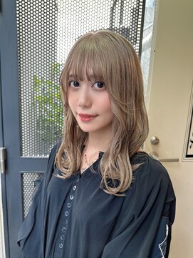 サロンドミルク 原宿(salon de MiLK) 【salon de MiLK 原宿】ダメージレスミルクティアッシュ