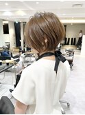 40代/50代/絶壁解消・前下がり・ショートボブ【浅野】