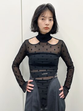 シアン(SYAN) 切っぱなし外ハネボブ