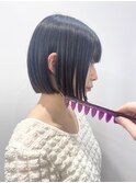 【松戸 石山】黒髪切りっぱなしボブミニボブ10代20代30代