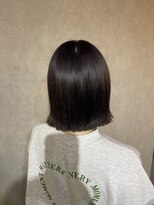 シアン(CYAN)&nbsp;【CYAN】#10代#20代#切りっぱなしボブ#暗髪