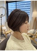 大人かわいい20代30代40代50代銀座ショート/ボブ/似合わせ12