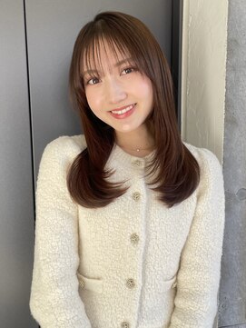 フォルテ 横浜店(FORTE) エアリーロング/美髪/ピンクブラウン/グレージュ/レイヤーロング