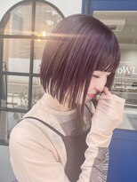 ノウル 中野(NoWL)&nbsp;【 NoWL 】twilight pink × bob ボブ/ダブルカラー