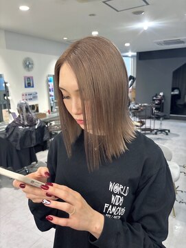 キング 枚方店(K!ng) 【枚方、高槻、梅田】透明感のあるブラウンカラー