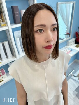 アエメゾン(ae maison) #ブリーチ毛でも出来る縮毛矯正