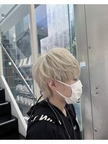 シェリ ヘアデザイン(CHERIE hair design)&nbsp;福岡 ブリーチ ベージュ グレージュ ダブルカラー ハイライト