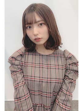 美容室エール アネックス(ANNEX) 韓国風切りっぱなしボブ