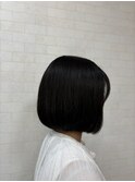 内巻きボブスタイル