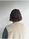 松山市/20代/30代/40代/ふわふわボブパーマ