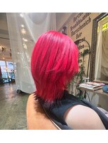 アロウズ(Arrows)&nbsp;レッドカラー×毛先ブラック/