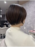 ショートボブスタイル/大人かわいいショート