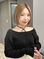 ジアン テラス(GIEN TERRASSE)&nbsp;ぷつんボブ/ベージュカラー@重里