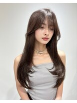 ロンドアンメゾン 原宿(Lond un Maison.)&nbsp;メルティカラーフェミニンロング似合わせカットレイヤーカット