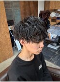 【山本智文】ツイストスパイラルパーマシャドウパーマ