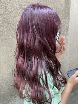 ヘアリゾート リノ(Hair resort Lino) “purple pink”
