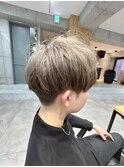 ブリーチ１回シルバーカラー