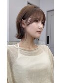 ボブ/韓国ボブ/タッセルボブ/イメチェン/似合わせカット]