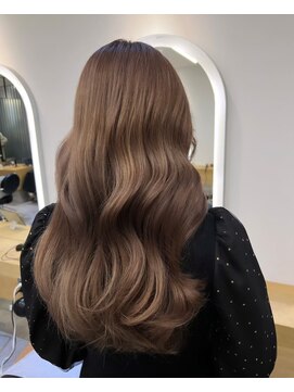 ジーナ 船橋(Zina) 髪質改善＊ロングレイヤーグレーベージュ＊美髪【Zina船橋】