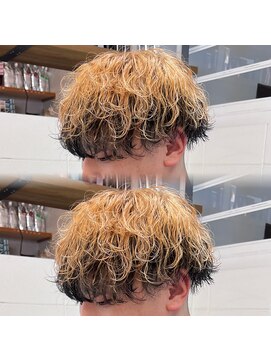 髪屋 紬 メンズ/メンズパーマ/メンズカット/波巻きパーマ