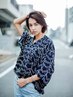 《8月限定＊1日5名様》潤い◎カット＋カラー＋毛髪シールドケアTr ￥6500