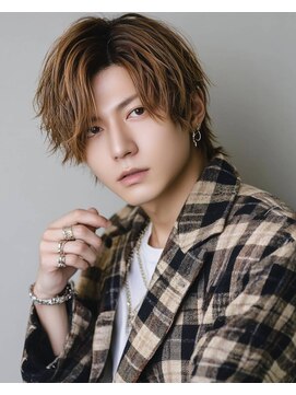 エヌプラスリタ 近鉄八尾(N+lita) ホワイトグレージュミニウルフデジタルパーマフェザーパーマ