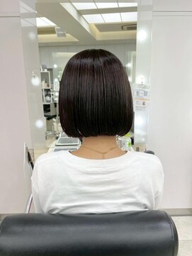 ラルム 新宿(LARME SHINJUKU) ミニウルフレイヤーカット顔周りカット前髪カット韓国ボブ/新宿