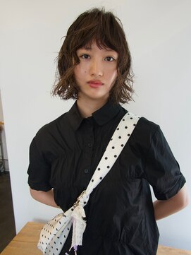 サマン(SAMAN) layer bob perm