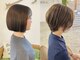シーバイサイン(sea by Sign)の写真/結べるボブが人気♪こだわりのカット技術でどこから見ても美シルエットに♪小顔に魅せるカット技術が人気☆