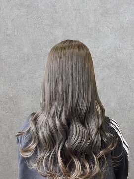 アン ブリーチ 大宮駅東口店(UN BLEACH) ブリーチなしオリーブグレージュカラー♪