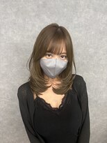 キング 梅田店(K!ng)&nbsp;縮毛矯正髪質改善ハイライトレイヤーカット梅田美容室エクステ