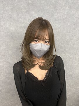 キング 梅田店(K!ng) 縮毛矯正髪質改善ハイライトレイヤーカット梅田美容室エクステ