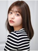【F】秋先取りナチュラルヘア艶カラー