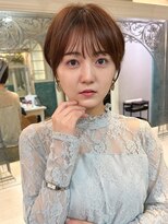 ロンド 銀座(Lond)&nbsp;【成田】オリーブグレー/ボブ/顔周り/レイヤー/髪質改善/銀座4