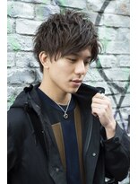 ヴェイン 渋谷(vain)&nbsp;ショート波巻きメンズカットパーマ渋谷メンズ美容室k