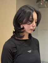 エイン(EYN)&nbsp;☆ミディアムレイヤー 韓国ヘア 似合わせカット 表参道 外苑前