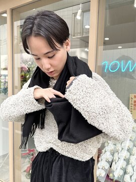 ラッキーヘア 加古川(Lucky Hair) メンズセンターパート×ハンサムショート【シン】【加古川】