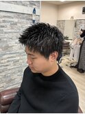 スパイキーショート/スッキリ/メンズカット/高野/出町柳/一乗寺