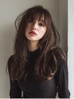 ワット 新宿店&nbsp;【モテ髪】大人ルーズウェーブ×シースルーバングロング