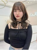 《EleRe》大人可愛いボリュームレイヤーセミロング