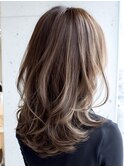 40代50代60代/脱白髪染め白髪ぼかしハイライト/バレイヤージュ