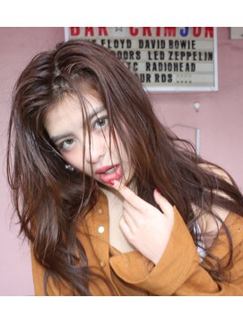 ソルトウォーター(SALT WATER) 須崎亮太【外国人風】束感たっぷりハイライト×LONG ６　susaki